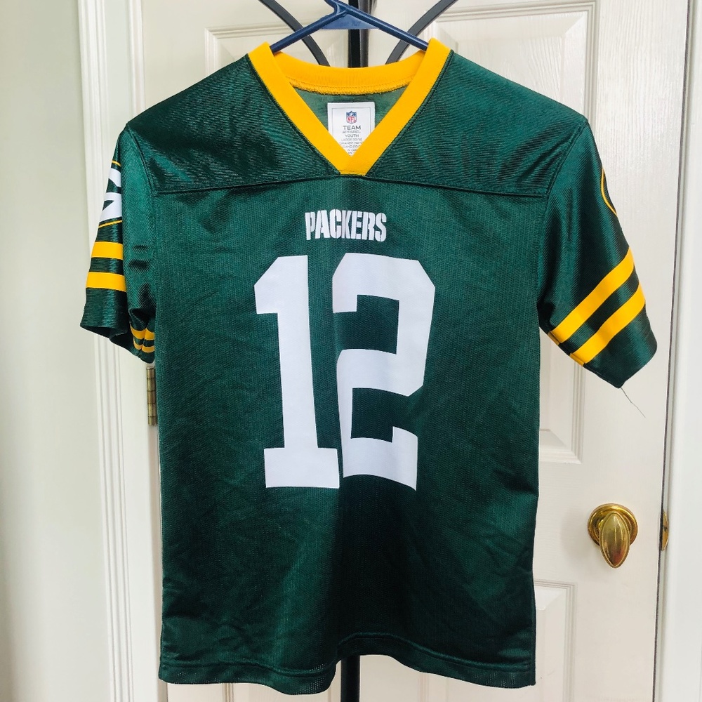 Aaron Rodgers Green Bay Packers Football Jersey
